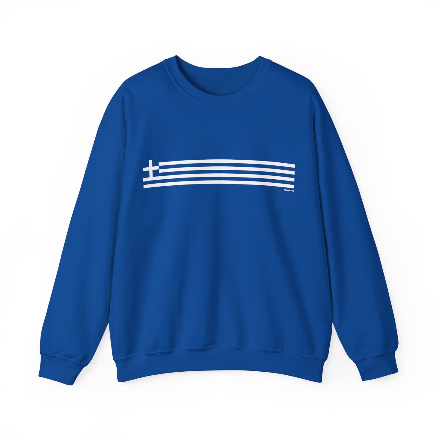 Flag of Greece - Crewneck Sweatshirt