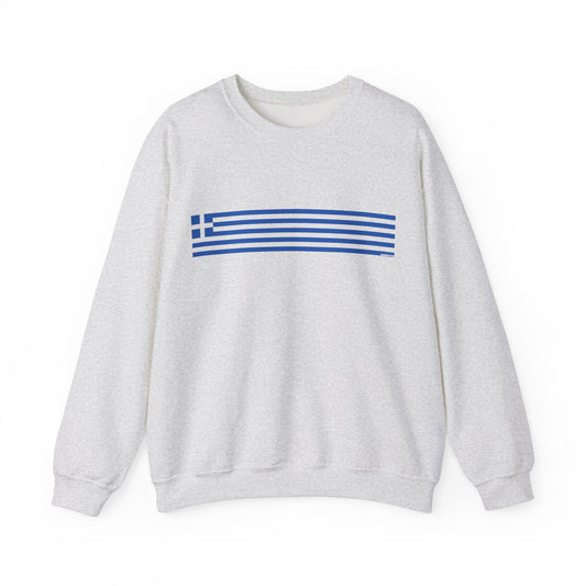 Flag of Greece - Crewneck Sweatshirt